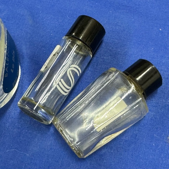 Vintage Set of 4 Empty Mini Perfume Bottles Balenciaga Le Dix Eau de Parfum - Picture 5 of 7